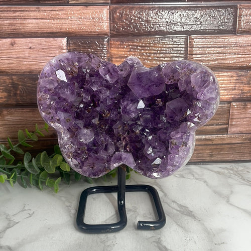 Amethyst Butterfly With Stand
