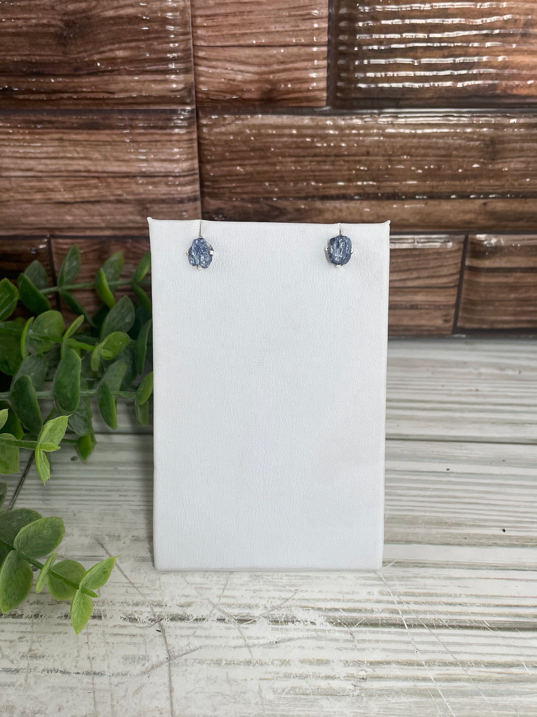 Sapphire Sterling Silver Studs