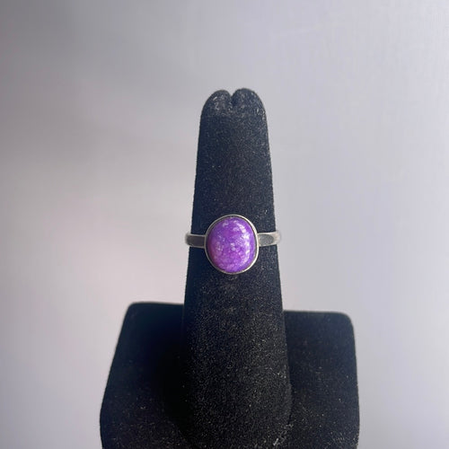 Sugilite Size 6 Sterling Silver Ring