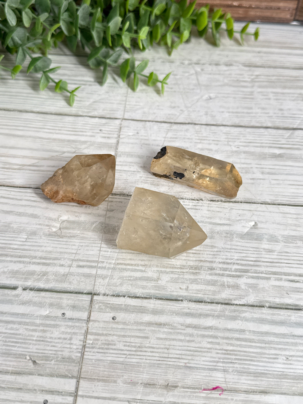 Natural Citrine Point