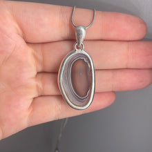 Load image into Gallery viewer, Botswana Agate Sterling Silver Pendant