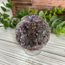 Load image into Gallery viewer, Grape Chalcedony Sphere