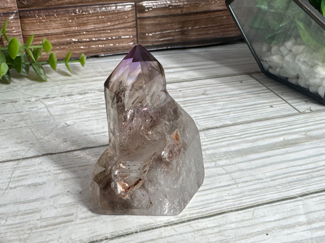 Smoky Amethyst Polished Point