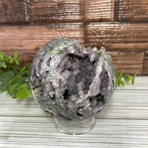 Grape Chalcedony Sphere
