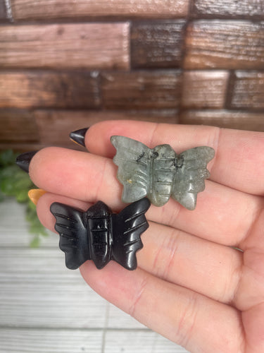 Crystal Moth Carving