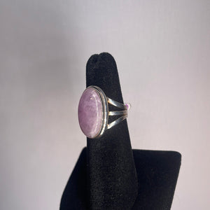 Kunzite Size 5 Sterling Silver Ring