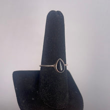 Load image into Gallery viewer, Black Onyx Size 9 Sterling Silver Ring