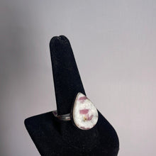 Load image into Gallery viewer, Pink Tourmaline Size 11 Sterling Silver Ring