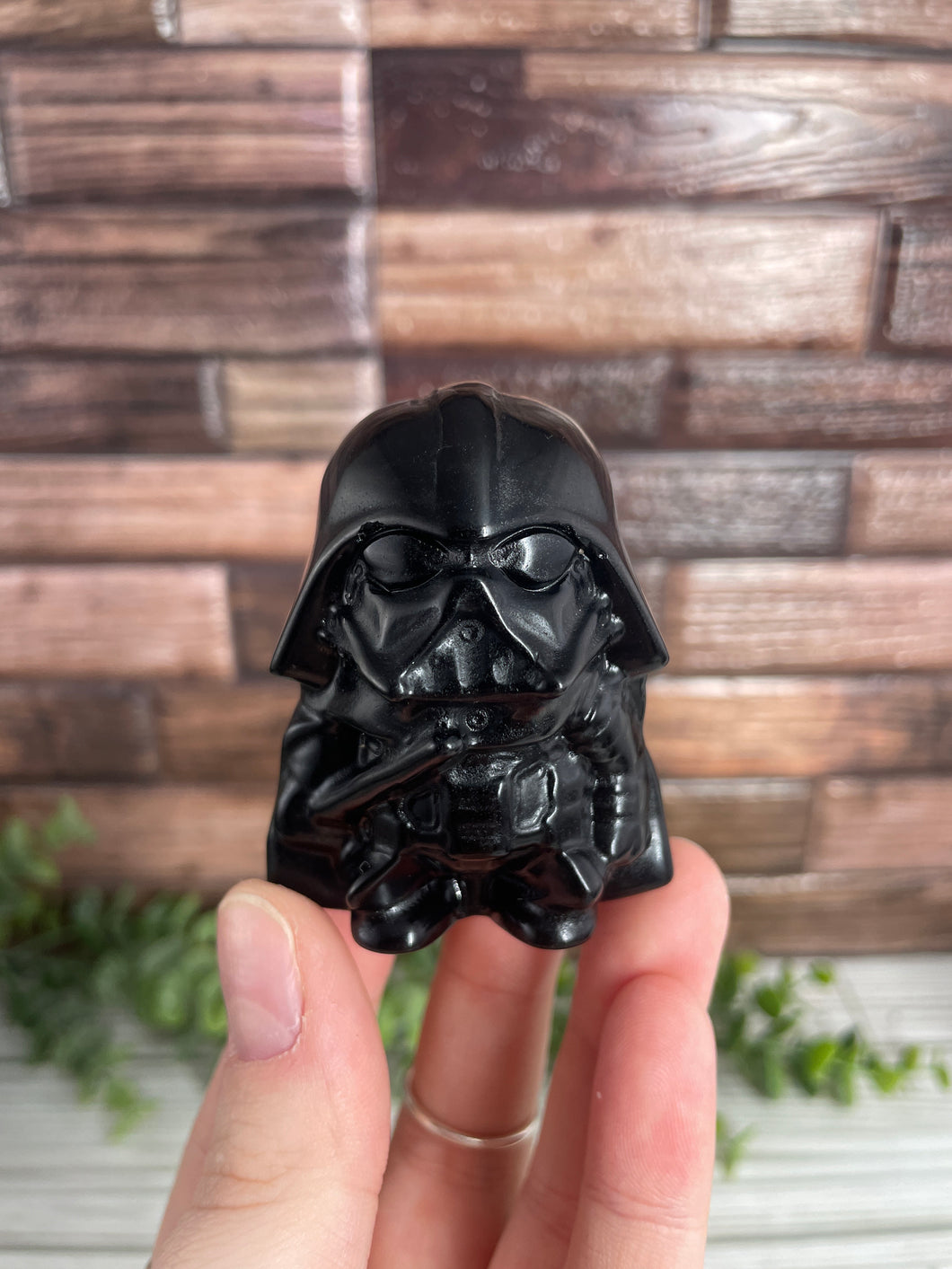Black Obsidian Darth Vader Carving