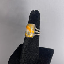 Load image into Gallery viewer, Bumblebee Jasper Size 6 Sterling Silver Ring