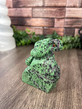 Load image into Gallery viewer, Ruby Zoisite Snake