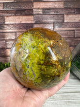 Load image into Gallery viewer, Green Opal Sphere