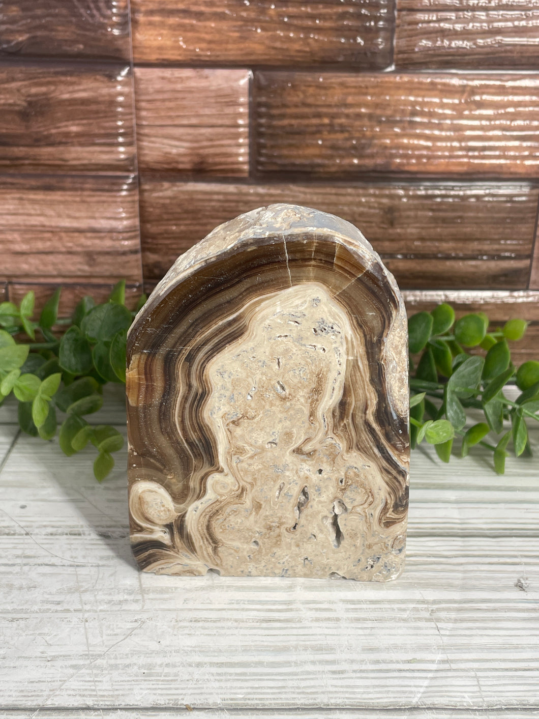 Chocolate Calcite Freeform