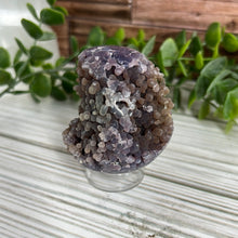 Load image into Gallery viewer, Grape Chalcedony Sphere