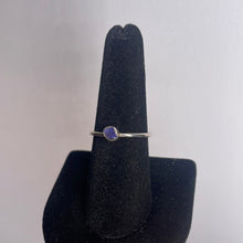 Load image into Gallery viewer, Tanzanite Size 8 Sterling Silver Ring