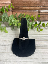 Load image into Gallery viewer, Herkimer Diamond SZ 9 Sterling Silver Ring