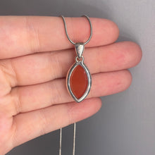 Load image into Gallery viewer, Carnelian Sterling Silver Pendant