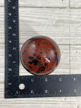 Load image into Gallery viewer, Mahogany Obsidian Sphere