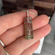 Load image into Gallery viewer, Watermelon Tourmaline Wire-Wrapped Pendant