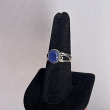 Load image into Gallery viewer, Tanzanite Size 8 Sterling Silver Ring