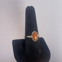 Load image into Gallery viewer, Carnelian Size 9 Sterling Silver Ring