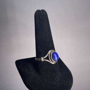Lapis Lazuli Size 10 Sterling Silver Ring
