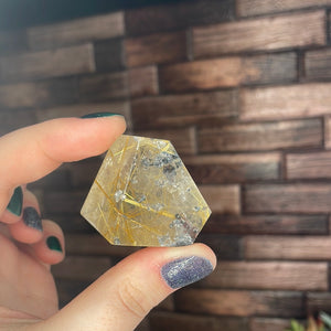 Rutile Quartz Freeform