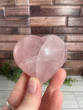 Load image into Gallery viewer, Rose Quartz Heart Medium