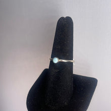 Load image into Gallery viewer, Larimar Size 7 Sterling Silver Ring