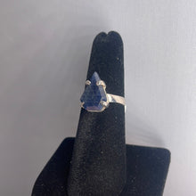 Load image into Gallery viewer, Sapphire Size 6 Sterling Silver Ring
