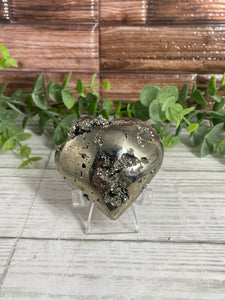 Pyrite Heart Medium