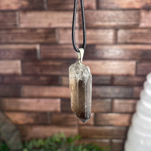 Smoky Quartz Point Necklace