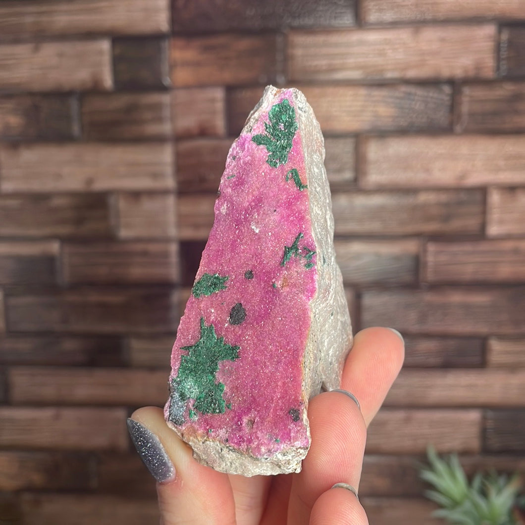 Cobaltoan Calcite & Malachite