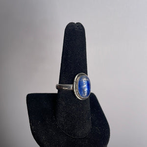 Blue Kyanite Size 9 Sterling Silver Ring