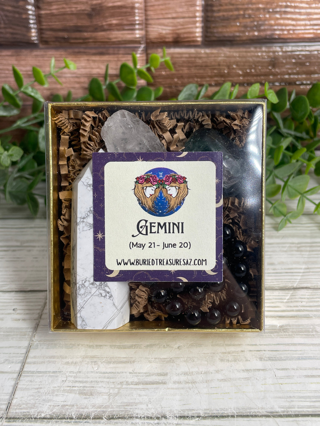 Gemini Zodiac Crystal Kit
