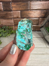 Load image into Gallery viewer, Druzy Chrysocolla With Malachite