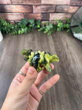 Load image into Gallery viewer, Serpentine Crystal Dinosaur