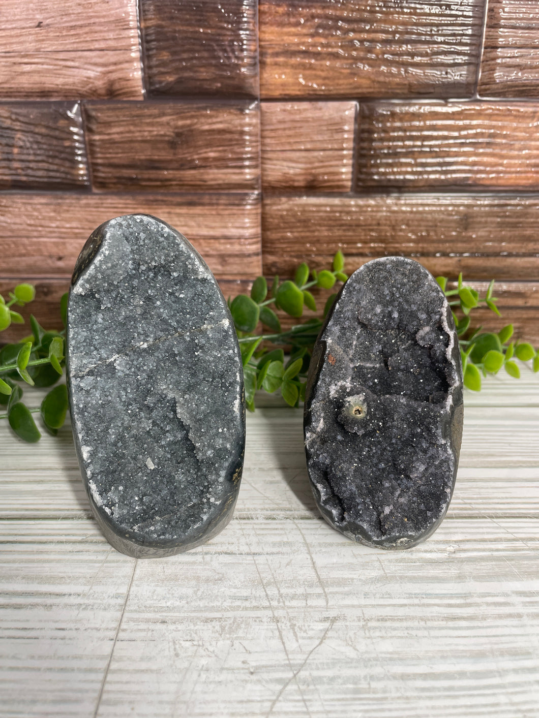 Black Amethyst Geode