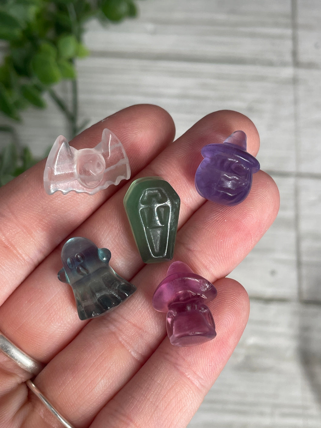 Fluorite Mini Halloween Carving