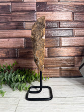 Load image into Gallery viewer, Pink Amethyst Slab Small On Stand