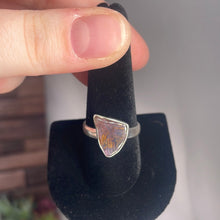Load image into Gallery viewer, Super 7 Size 10 Sterling Silver Ring