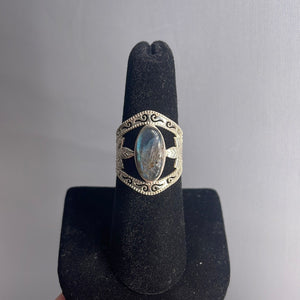 Labradorite Size 7 Sterling Silver Ring