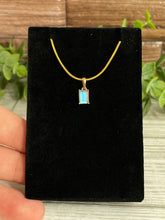 Load image into Gallery viewer, Labradorite 14k Gold Plated Sterling Silver Necklace