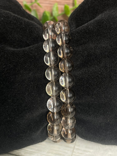Smoky Quartz Crystal Bracelet