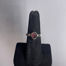 Load image into Gallery viewer, Watermelon Tourmaline Size 7 Sterling Silver Ring