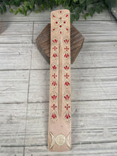 Load image into Gallery viewer, Pink Triple Moon Goddess Incense Holder