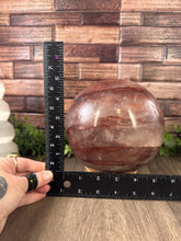 Load image into Gallery viewer, Fire Quartz Sphere Large