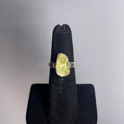 Brucite Size 5 Sterling Silver Ring