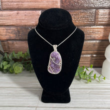 Load image into Gallery viewer, Amethyst Wire-Wrapped Pendant