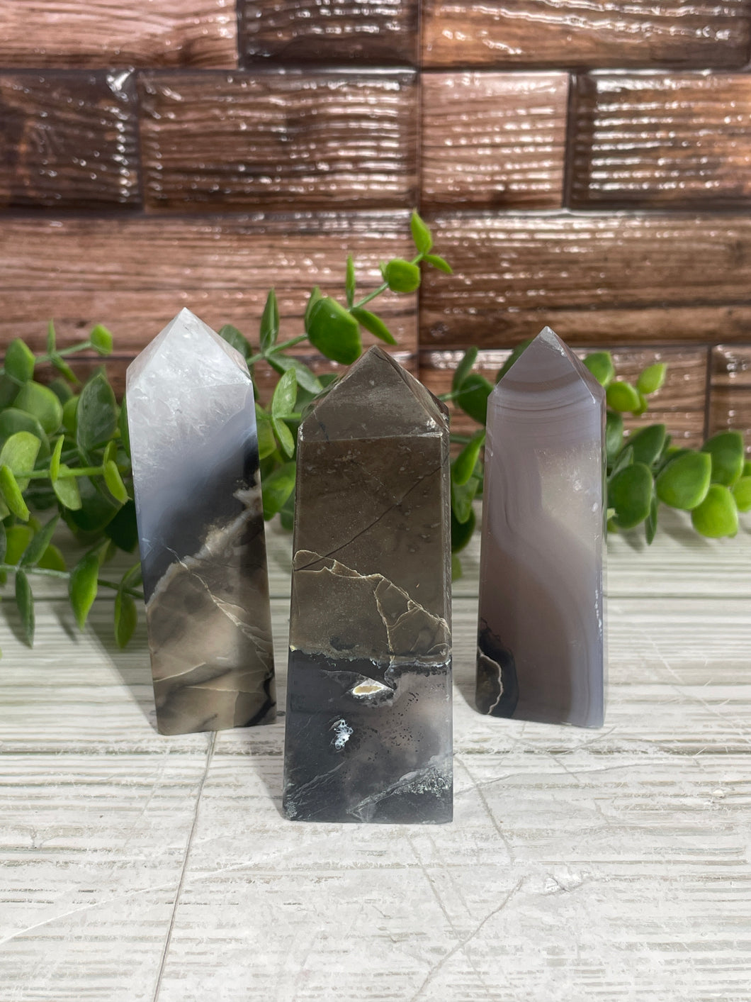Volcanic Agate Obelisk